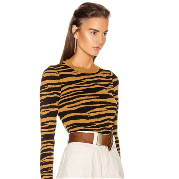 GRLFRND leopard sweater - Picture 2 of 3